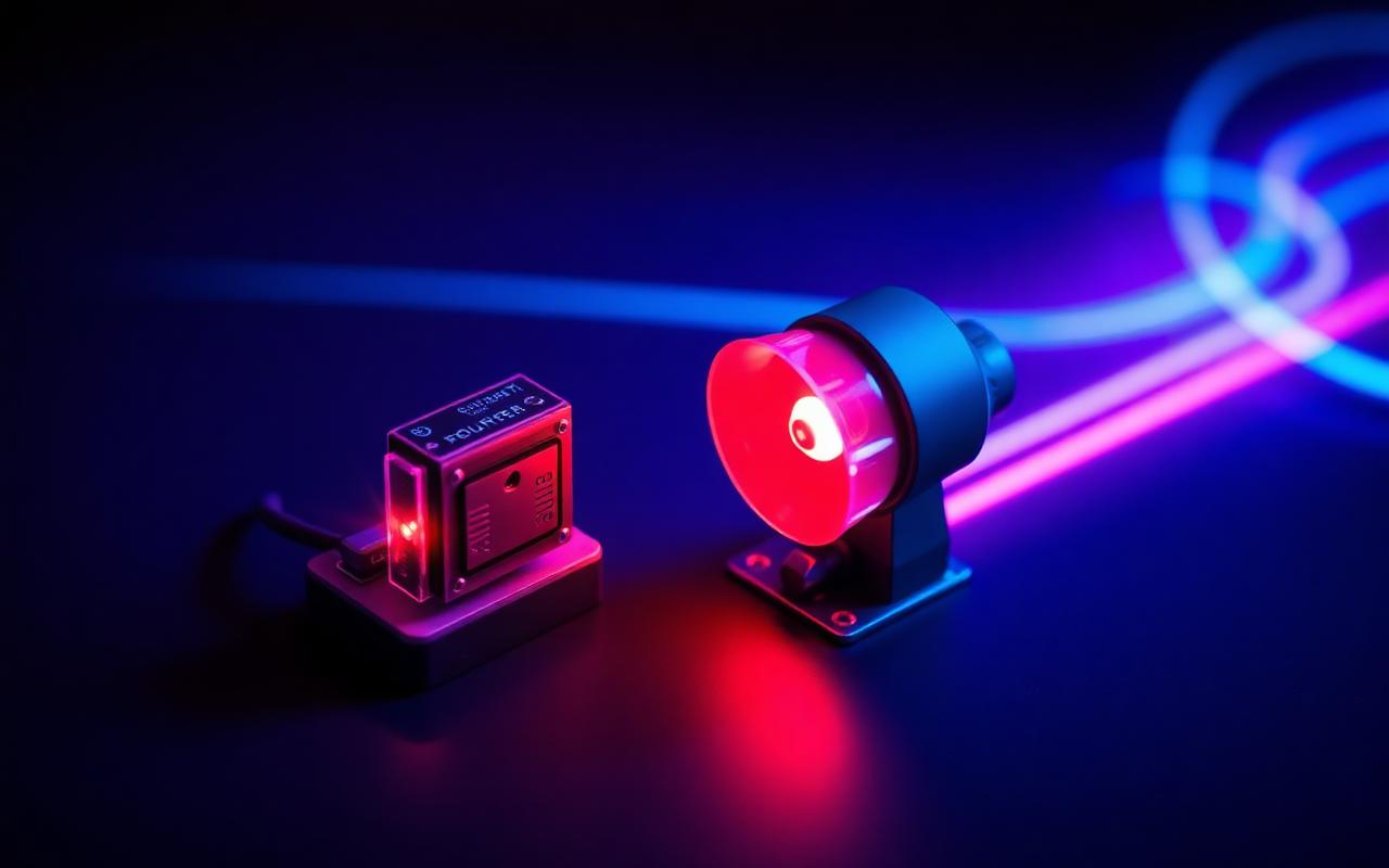 Işık sensörü karanlığı hisseder, siren ve LED birlikte devreye girer.