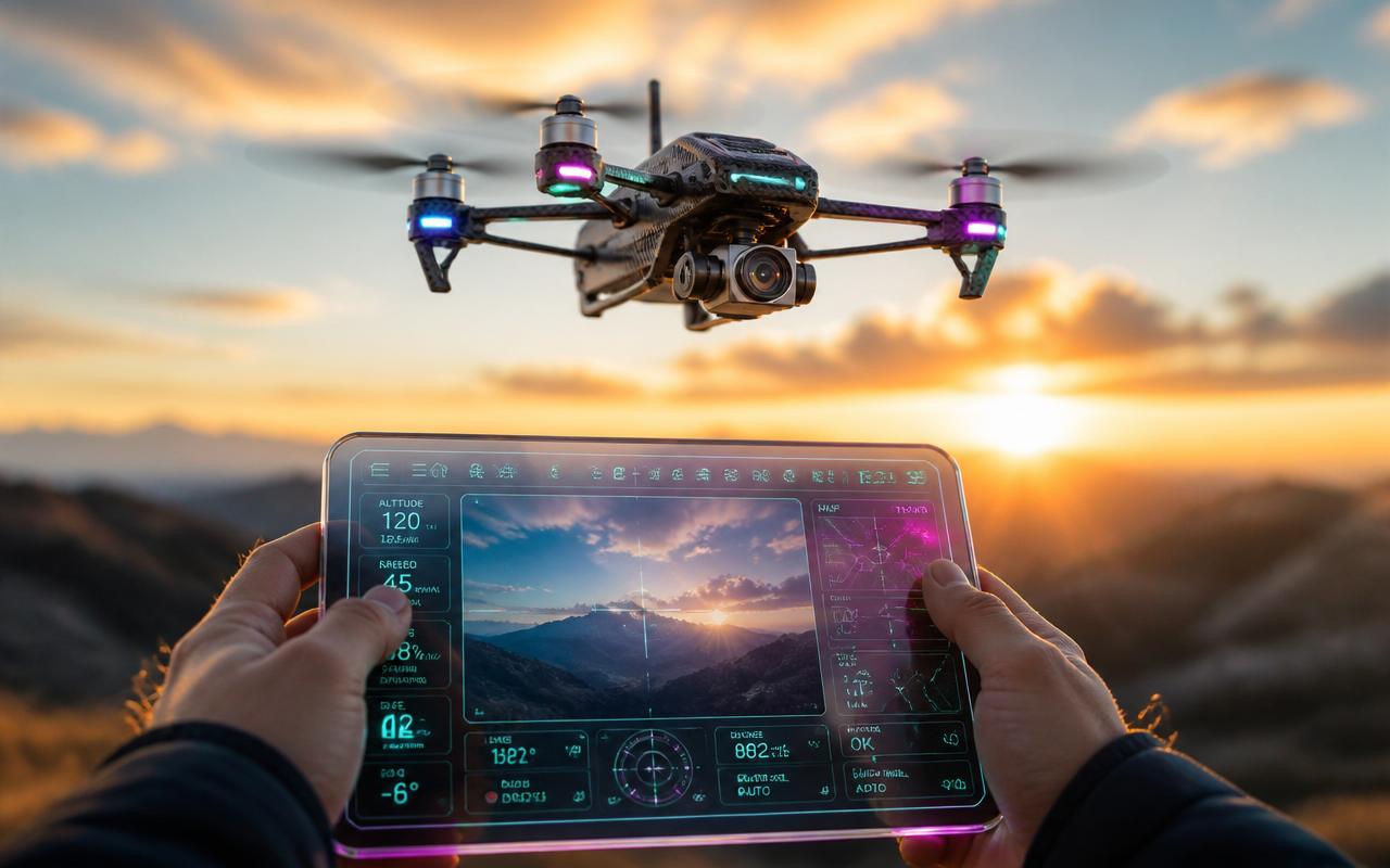 Kendi FPV kamera dronunu ve dokunmatik kontrol panelini sıfırdan tasarla — bitirme projen.